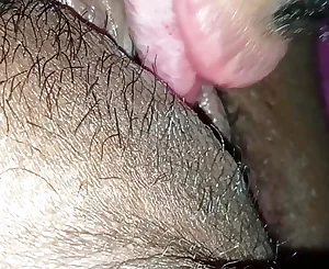 Impressive closeup furry cunt Love button tonguing Sinhala Nymph