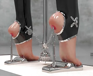 Extraordinary Iron Heel 3 dimensional Bondage & discipline Cartoon